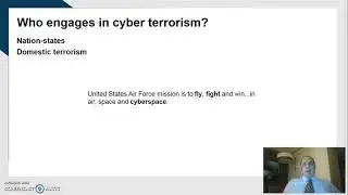 Module 6-16: Cyber Terrorism and Cyber War