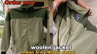 New Army Jackets!! Indian Army New Pattern Jackets 🥶 olive green !! 🇮🇳👌