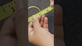 how to find bangle size 🥰 #myfirstshorts #banglesize #bangles