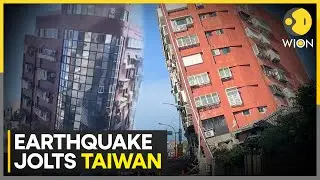 Taiwan Earthquake: Major earthquake collapses buildings in Taiwan's Hualein city | WION