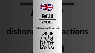 How to Pronounce Sordid in English-British Accent  #britishpronounciation #learnenglish