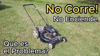 No Corre No Trabaja Maquina Cortar Sacate falta Valvula de Gas y Filtro Parte 01  V002v06