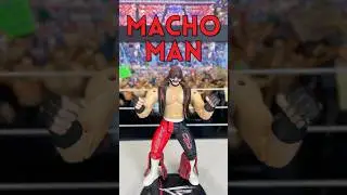Macho Man nWo Wolfpac 🔴 1999 WCW Toy Biz Figure Showcase