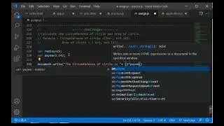 calculate the circumference of circle and areas of circle:|| JavaScript|| lecture -16 || #javascript