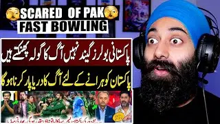 Indian Media Scared Of Pakistani Fast Bowling Attack | Indian Reaction