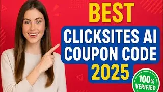 Click Sites AI Coupon Code 2025 ✅Promo code Verified + Best AI Website Builder Deal