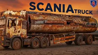 Abandoned Scania Oil Tanker Restoration | From Rust to Glory!