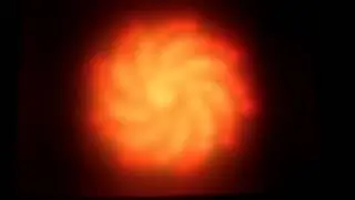Spiral LED layout demo
