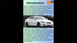 Genuine Jaguar parts and accessories