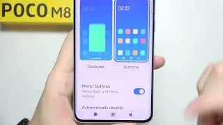 POCO M8: How to Change Back Button Position