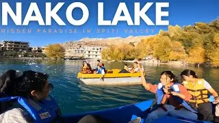 पहाड़ों का आईना - Nako Lake | Kinnaur Valley | #heaven #kinnaur #lake 