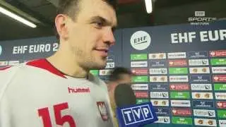 ME 2014, Polska - Białoruś 31:30: Michał Jurecki po meczu
