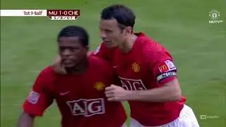 Manchester United 1 13 0 pen Chelsea   Community Shield 2007 50fps