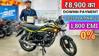 New Bajaj Platina 110 Fi OBD 2 2025 🤩 - EMI, Down Payment || Price Update || 2025 platina 110 abs