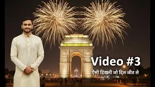GRAND DIWALI at India Gate: CM Rekha Gupta's Speech, Epic Drone & Laser Show | Video #3
