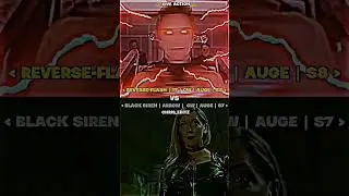 Reverse-flash vs Black siren #shorts