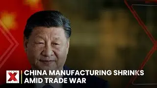 China Manufacturing Contracts Again as U.S. Tariff Disputes Escalate | NewsX World