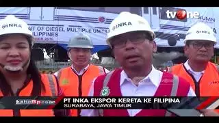 PT Inka Ekspor Kereta ke Filipina