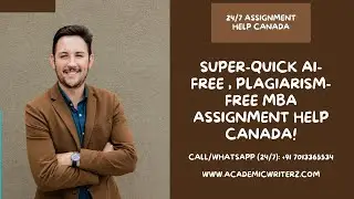 How to get super-fast and reliable MBA Assignment Help Canada? MBA Assignment Writers #mba #mbahelp