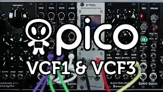 Erica Synths Pico VCF1 & VCF3 demo