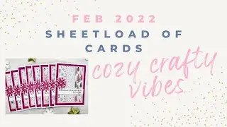 Smash a Paper Pad Series | Feb '22 SheetLoad of Cards | Project Share #1