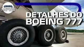 Detalhes do Boeing 777 da LATAM 