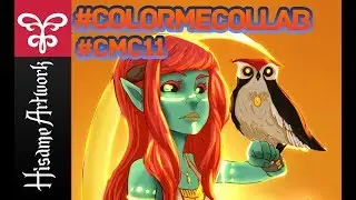 ColorMeCollab 11th | Speed-painting | Studio Manga | Wacom