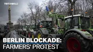 Thousands of tractors block Berlin as farmers protest