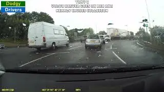 Dodgy Drivers Caught On Dashcam Compilation 107