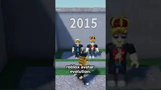 Roblox Avatar Evolution (2011-2024) 🤠 #roblox