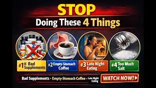 Don&rsquo;t Buy Supplements Yet Hidden Effects of Empty Stomach Coffee Late Night Eating and Too Much Salt