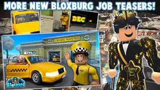 MORE NEW BLOXBURG TAXI JOB AND NEW YEARS UPDATE TEASERS! FURNITURE AND NEW VEHICLE COMING?