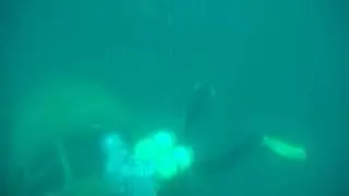 Diving the Wessex helicopter @ Capenwray