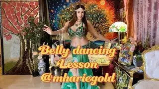 Belly Dancing Choreography moves / Intermideate Level @mhariegold 