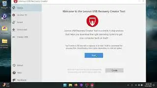 Create a Recovery Flash Drive for the Lenovo Legion Go