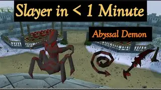 OSRS Abyssal Demons: Speed Slay (Ranged)
