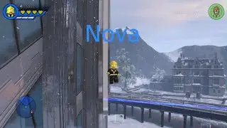 How to make Nova(richard rider) in LegoMarvelSuperHeroes2 #LMASH2 #LegoMarvelSuperHeroes2