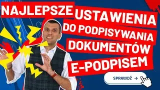 👌 NAJLEPSZE ustawienia do podpisywania dokumentów podpisem kwalifikowanym - program SmartSign