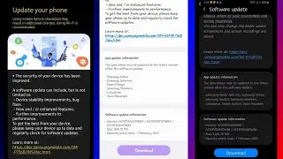 Samsung Phones Got New Software Update RELEASE in india