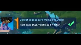 Collect Access Card From IO Guard - Fortnite