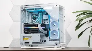 Thermaltake Core P6 TG Snow - Vỏ case đẹp nhưng ít người chơi, gaming pc 7800X3D -  RX 7800XT