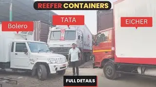 Bolero |  TATA 4825c | Eicher | Reefer Container  |📞 Call Us: +91 78400 09602