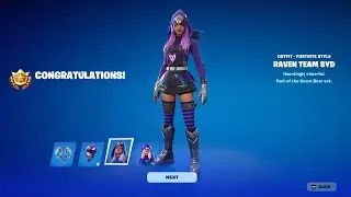 Fortnite Chapter 6 Starter Pack Raven Team Syd!