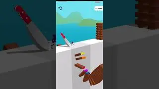 Gameplay top mobile games Relaxing n satisfying game iOS/ANDROID Stacky Dash  #shorts Level 15