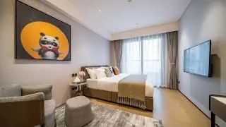 Апартаменты Shiguang ONE International Apartment KKone, филиал в порту Футянь | Шэньчжэнь, Китай ...