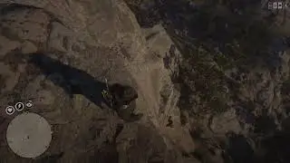 Red Dead Redemption 2 cliff diving