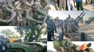 THE NUER WARRIORS MOBILE FORCE REINFORCEMENT FOR UPCOMING CHANGE IN LEADERSHIP SOUTH SUDAN 