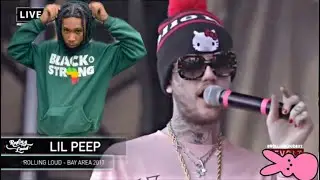 LiL PEEP LIVE AT ROLLING LOUD BAY AREA 10/22/2017 REACTION