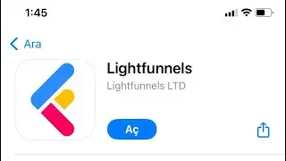 LİGHTFUNNELS &Ouml;ĞRENİYORUM &Ouml;ĞRETİYORUM
