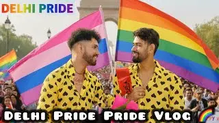 Delhi Pride 2026 🌈 || Indian Gay Couple @LadduAndArry 🏳️&zwj;🌈 || Going To Sasurbari 🫰👨&zwj;❤️&zwj;👨
